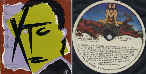 超話題新作 vinyl Mexican Wires And Drums XTC LP (146900) record) (LP album 外付光学式ドライブ